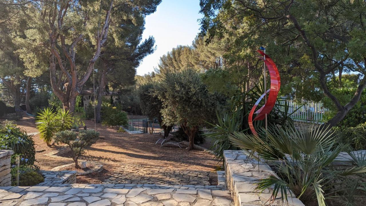 Villa Serena - Piscine, Tennis - Plage Sable 700M La Ciotat Kültér fotó