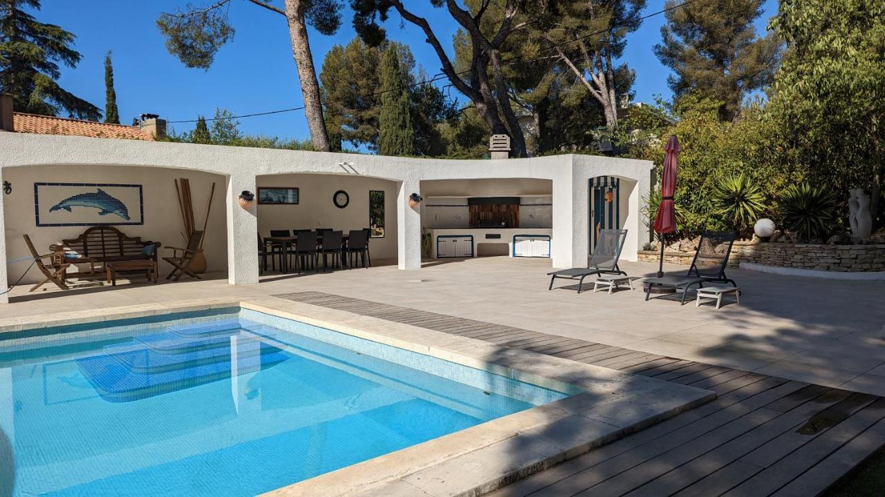 Villa Serena - Piscine, Tennis - Plage Sable 700M La Ciotat Kültér fotó